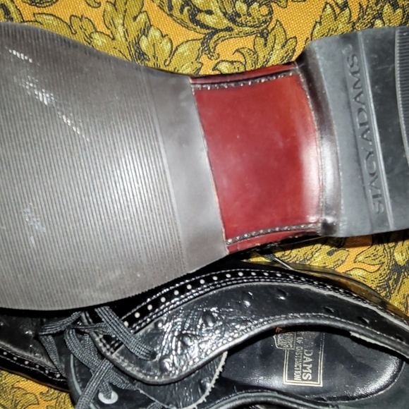 BLACK STACY ADAMS 7 1/2 - Picture 6 of 6